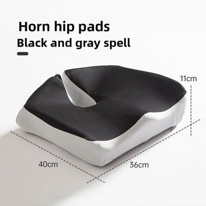 Memory foam lumbar support cushion